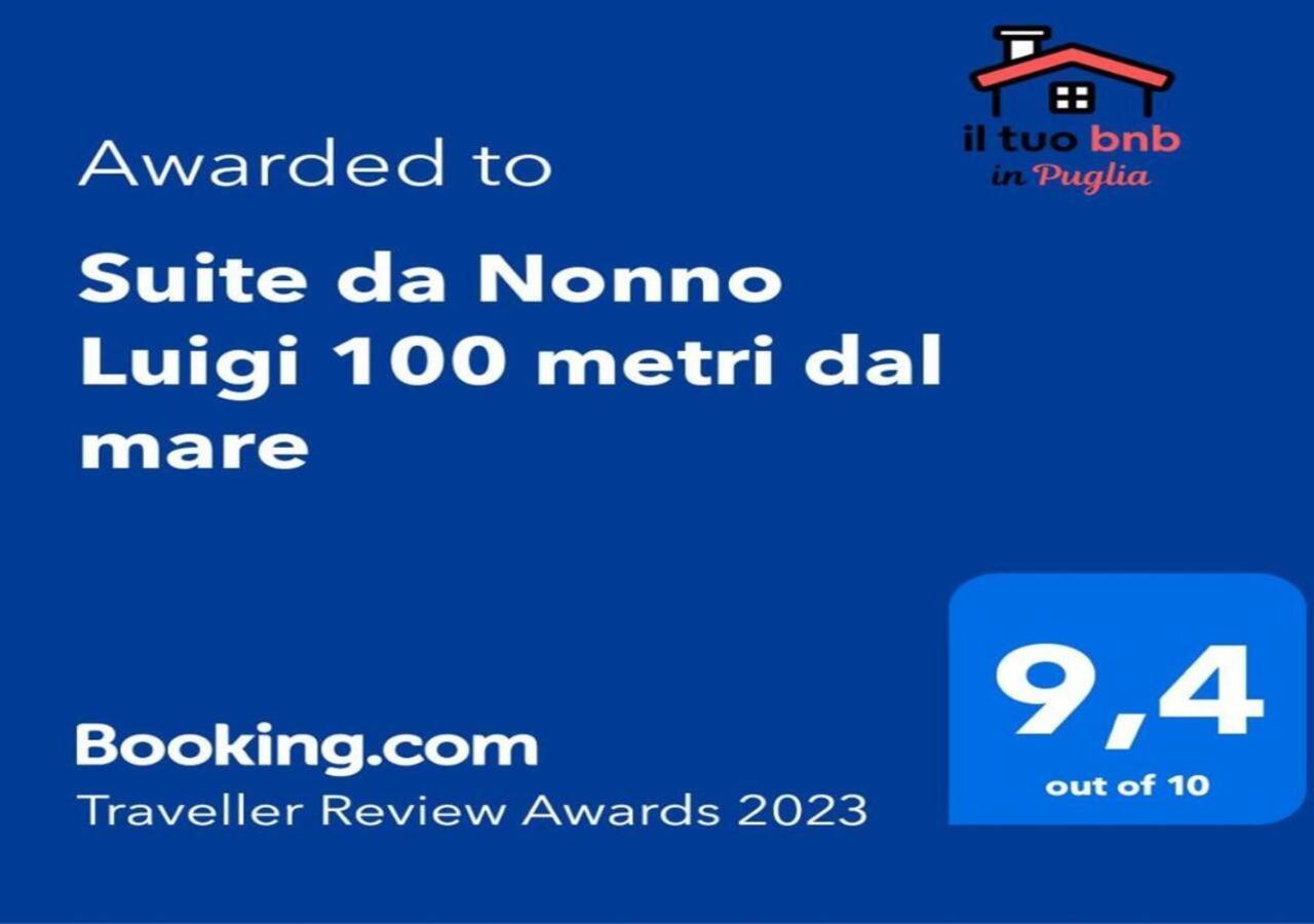 Suite Da Nonno Luigi 100 Metri Dal Mare Giovinazzo Zewnętrze zdjęcie